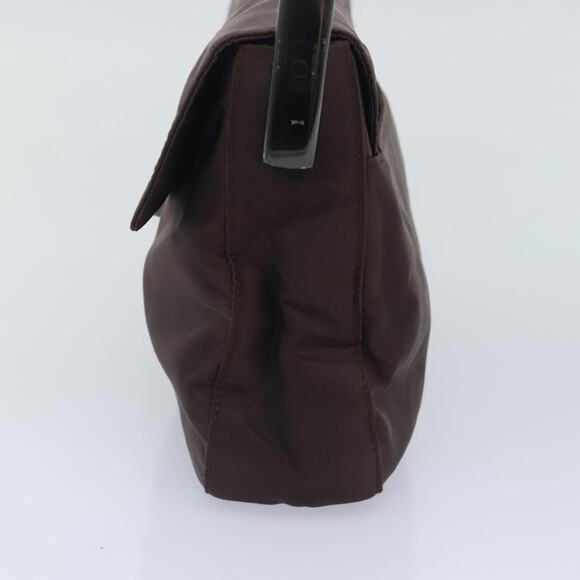 PRADA Hand Bag Nylon Brown - Picture 4 of 16
